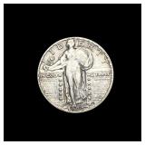 1926-S Silver Standing Liberty Quarter LIGHTLY CI