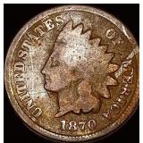 1870 Indian Head Cent LIGHTLY CIRCULATED