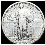 1917-S Standing Liberty Quarter Type 1 LIGHTLY CI