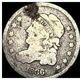 1836 Capped Bust Half Dime NICELY CIRCULATED