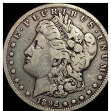 1892-S Silver Morgan Dollar NICELY CIRCULATED