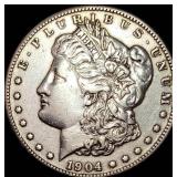 1904-S Silver Morgan Dollar CLOSELY  UNCIRCULATED