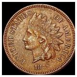 1873 Cl. 3 Indian Head Cent CLOSELY UNCIRCULATED