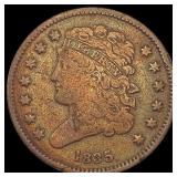 1835 Classic Head Half Cent NEARLY UNCIRCULATED