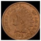 1880 Indian Head Cent CLOSELY UNCIRCULATED