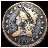 1812 Classic Head Large Cent NICELY CIRCULATED