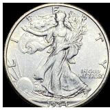1934-S Walking Liberty Half Dollar ABOUT UNCIRCUL