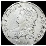 1819 Capped Bust Half Dollar ABOUT UNCIRCULATED