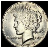 1935 Silver Peace Dollar UNCIRCULATED