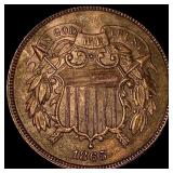1865 Copper 2 Cents CLOSELY UNCIRCULATED