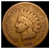 1872 Indian Head Cent LIGHTLY CIRCULATED
