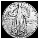 1926 Standing Liberty Silver Quarter CLOSELY UNCIR