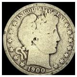 1900-O Silver Barber Half Dollar NICELY CIRCULATED