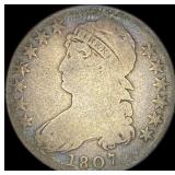 1807 Capped Bust Half Dollar NICELY CIRCULATED