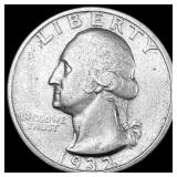 1932-S Silver Washington Quarter NEARLY UNCIRCULAT