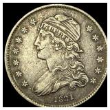 1831 Capped Bust Silver Quarter NEARLY UNCIRCULATE