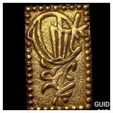 1868-1869 Japan Gold 2 Bu .048AGW CLOSELY UNCIRCUL
