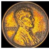 1916-S Lincoln Wheat Cent LIGHTLY CIRCULATED