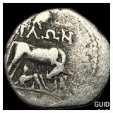 Illyria 206-167/98 BC Silver Drachm NEARLY UNCIRC
