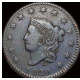 1820 Coronet Head Large Cent LIGHTLY CIRCULATED