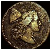 1794 Liberty Cap Large Cent ABOUT UNCIRCULATED