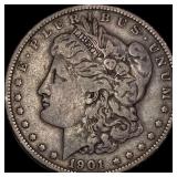 1901 Morgan Silver Dollar LIGHTLY CIRCULATED