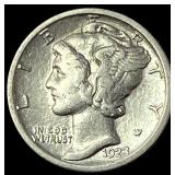 1923-S Silver Mercury Dime LIGHTLY CIRCULATED