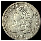 1833 Capped Bust Dime NICELY CIRCULATED