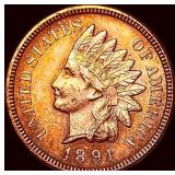 1891 Indian Head Cent UNCIRCULATED