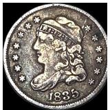 1835 Capped Bust Half Dime NICELY CIRCULATED