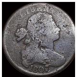 1807 Draped Bust Large Cent NICELY CIRCULATED