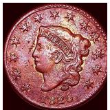 1825 Coronet Head Large Cent CLOSELY UNCIRCULATED