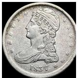 1837 Capped Bust Half Dollar CHOICE AU