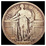 1917-D T1 Standing Liberty Quarter NICELY CIRCULAT