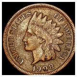 1908-S Indian Head Cent LIGHTLY CIRCULATED