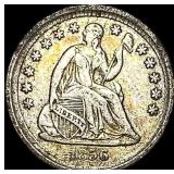 1856 Seated Liberty Half Dime NEARLY  UNCIRCULATE