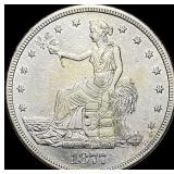 1877-S PL Silver Trade Dollar CLOSELY  UNCIRCULAT