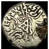 India 278-295 AD Western Satraps Silver Drachm NE