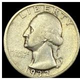1932-D Silver Washington Quarter LIGHTLY CIRCULATE