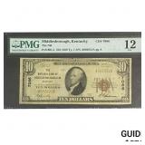 1929 $10 Middlesborough, Kentucky PMG F 12