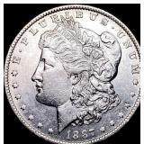 1887 Morgan Silver Dollar CLOSELY UNCIRCULATED