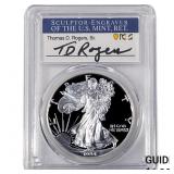 1994-P Silver Eagle PCGS PR70 DCAM Thomas D Rogers