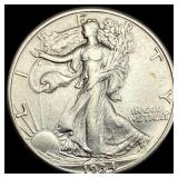 1934-S Half Dollar Walking Liberty  CLOSELY UNCIR