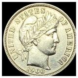 1900-S Silver Barber Dime CLOSELY UNCIRCULATED