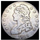 1835 Capped Bust Silver Half Dollar LIGHTLY CIRCUL
