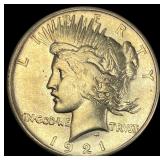 1921 Silver Peace Dollar  UNCIRCULATED