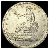 1877-S Silver Trade Dollar  CLOSELY UNCIRCULATED