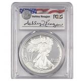 1993 Silver Eagle PCGS PR69 DCAM Reagan Legacy