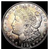 1921 Silver Morgan Dollar CHOICE BU