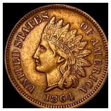 1864 Indian Head Cent  CLOSELY UNCIRCULATED